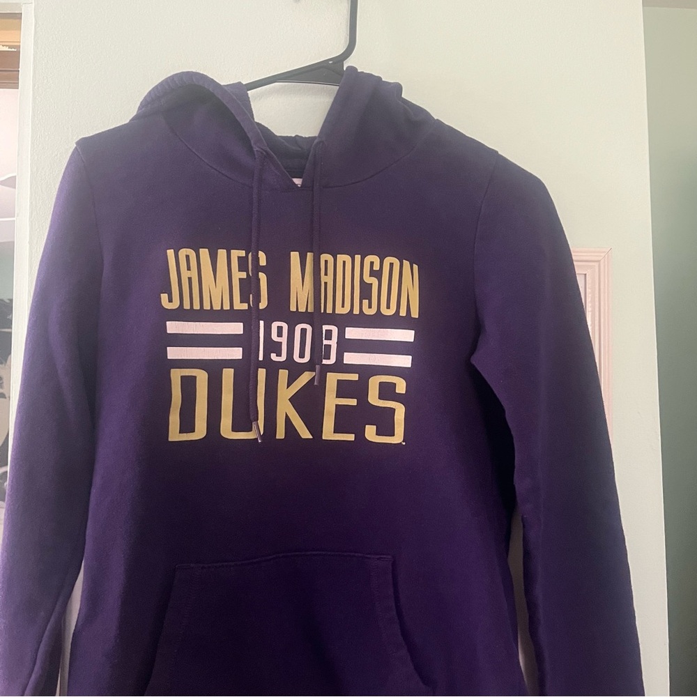 Purple James Madison Dukes Hoodie